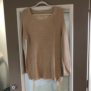 Pink Rose Sweater Size L